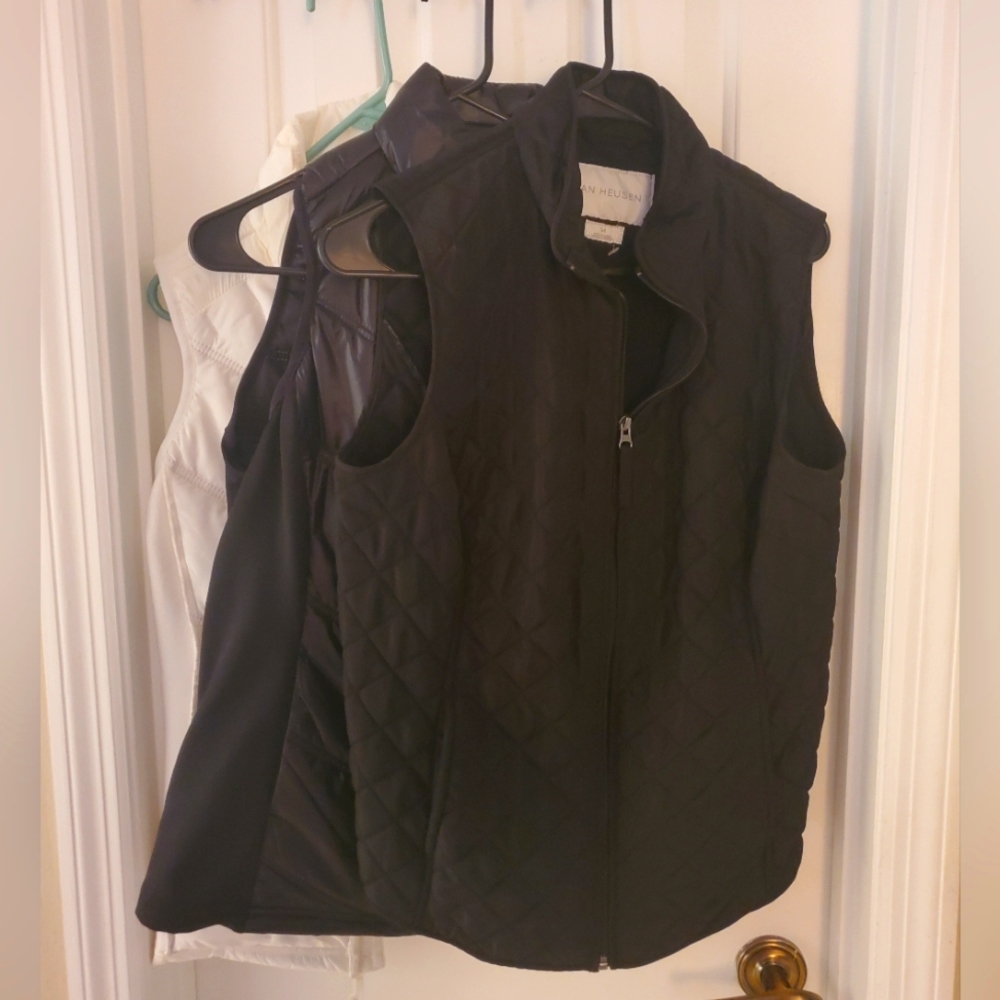 Lot of 3 Lightweight Zip Front Vests